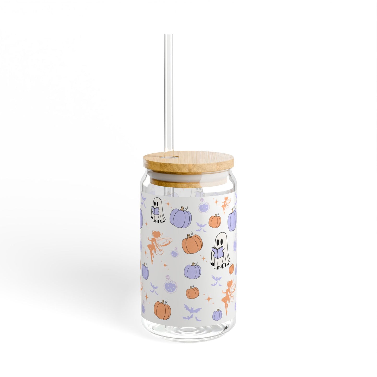 Fairies Boo Sipper Glass