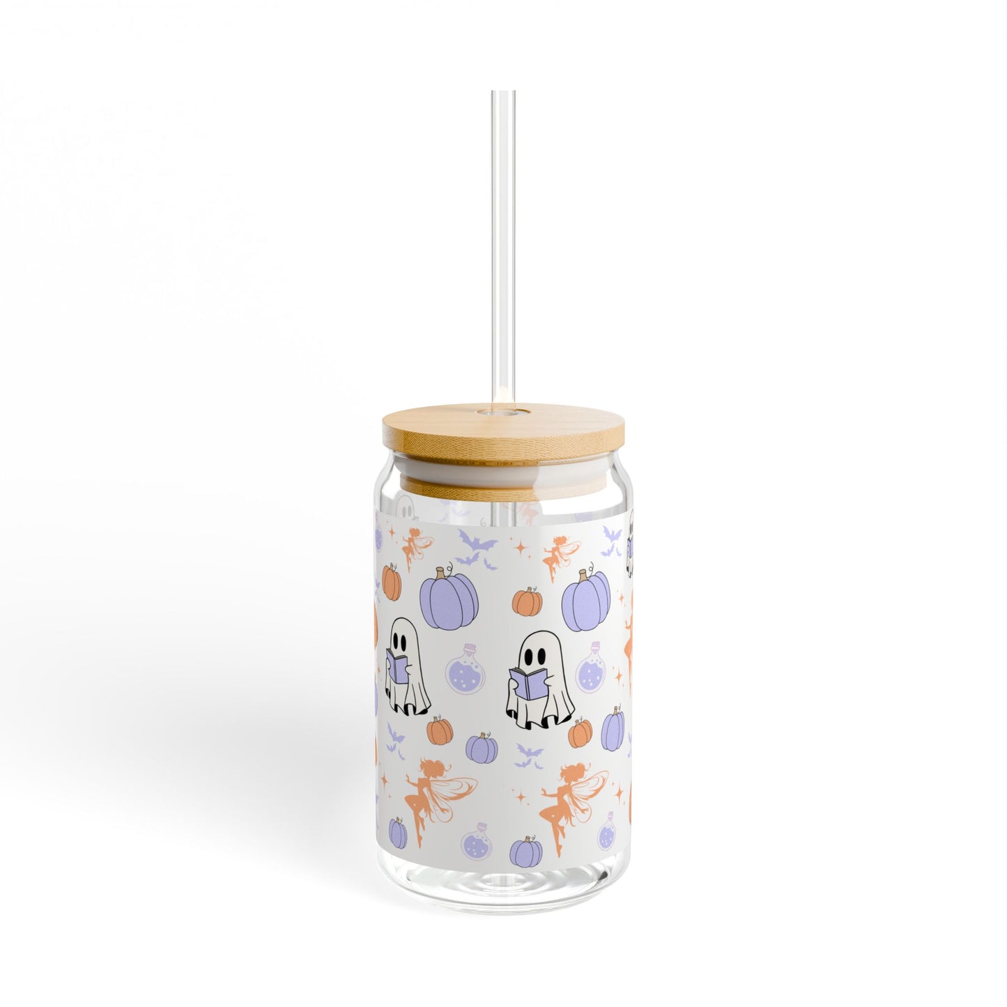 Fairies Boo Sipper Glass
