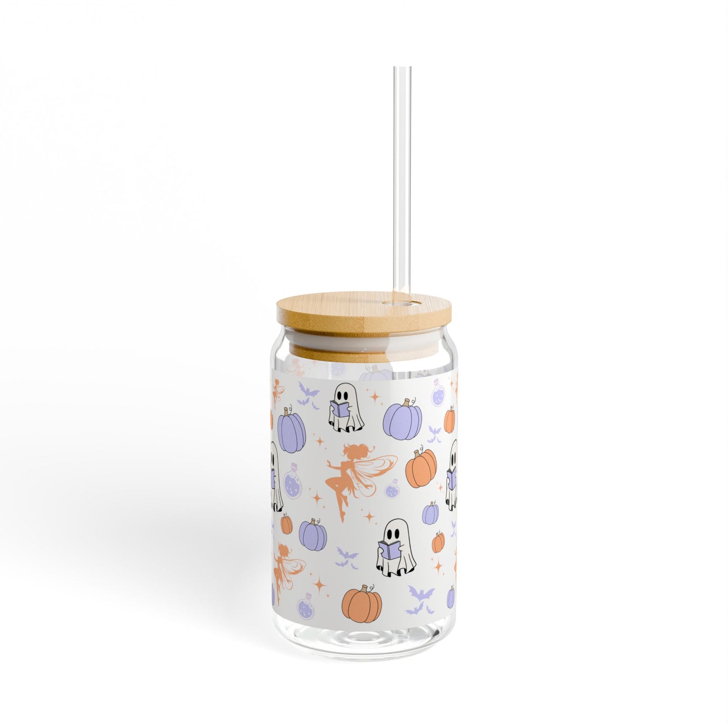 Fairies Boo Sipper Glass