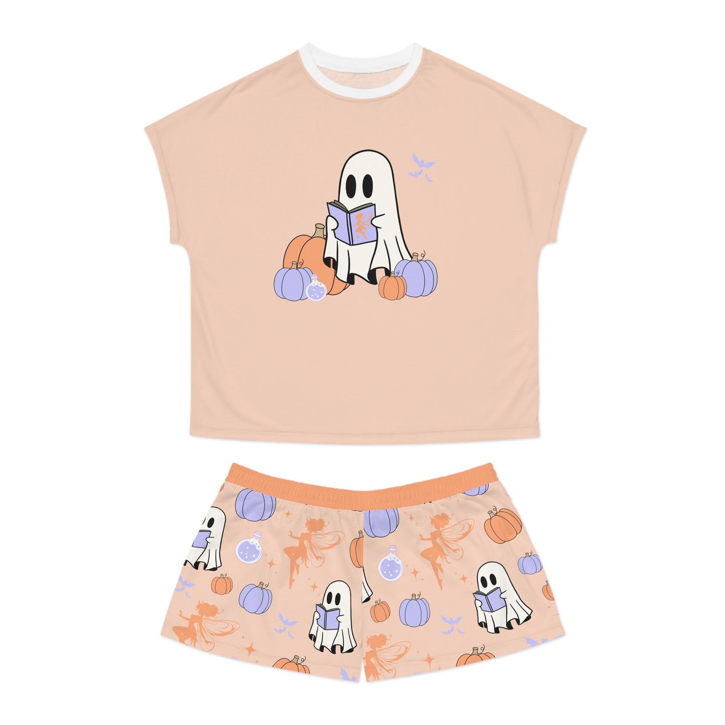 Fairies Boo (Peach) Pajama Set