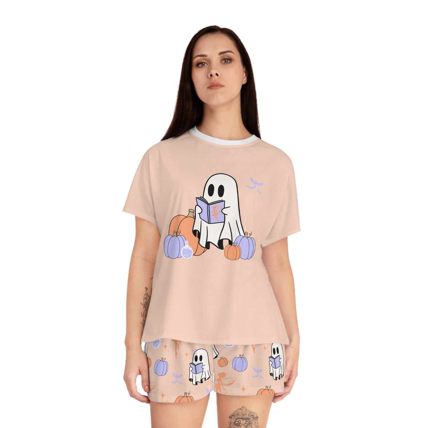 Fairies Boo (Peach) Pajama Set