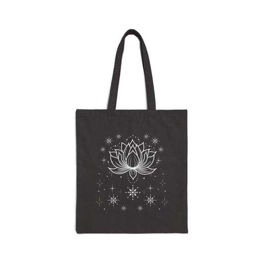 Solstice Lotus Tote Bag