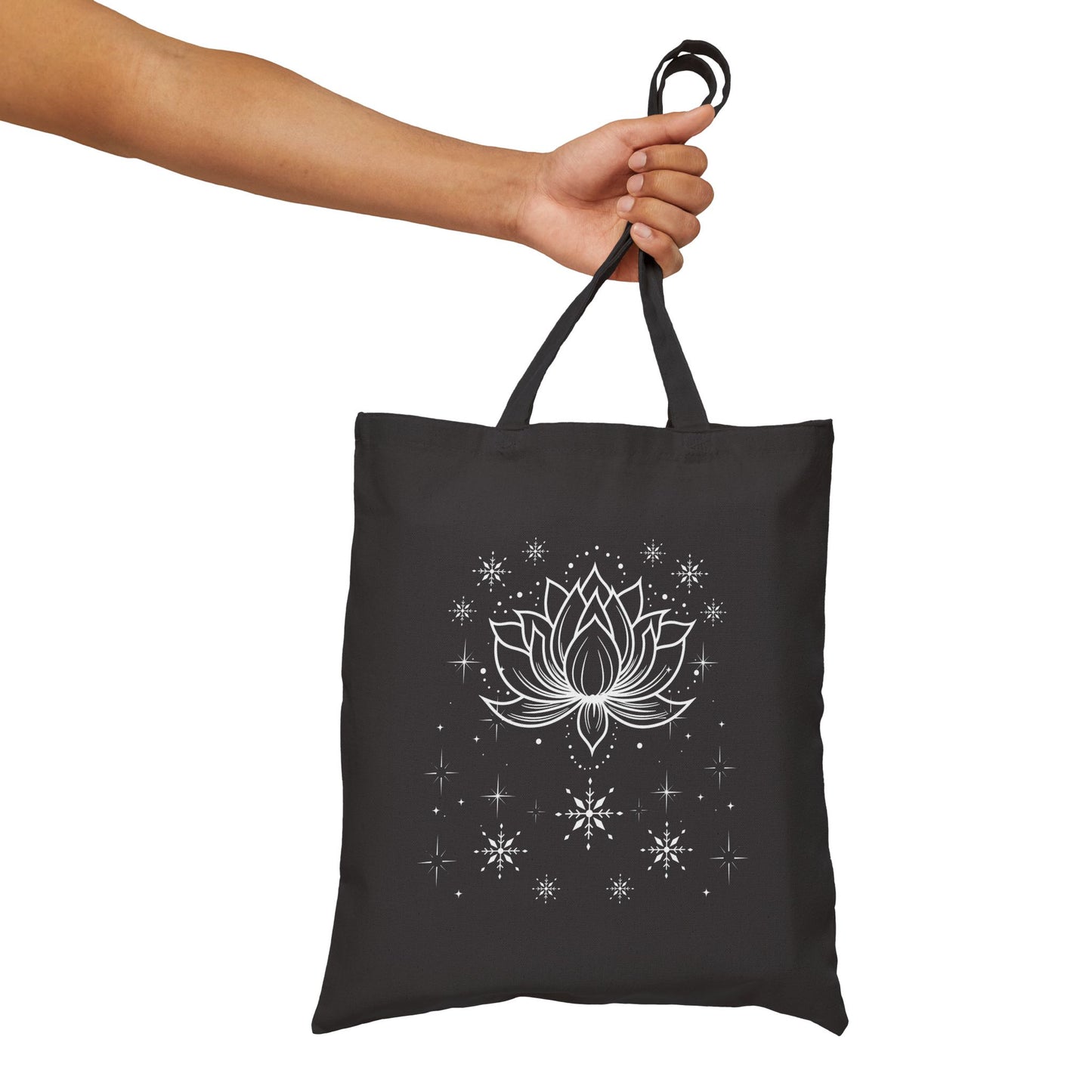 Solstice Lotus Tote Bag