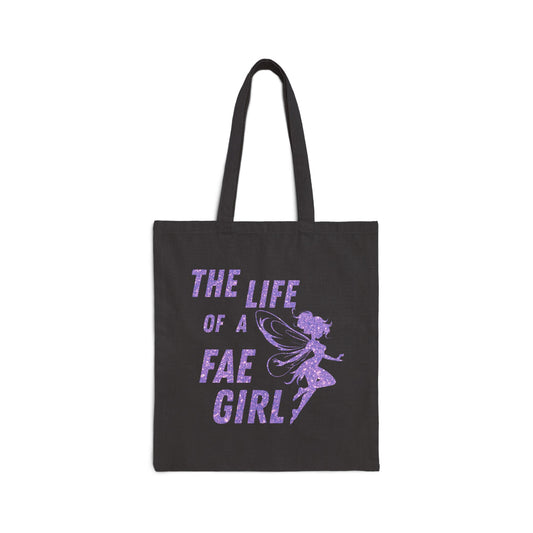 Fae Girl Tote Bag (Purple)