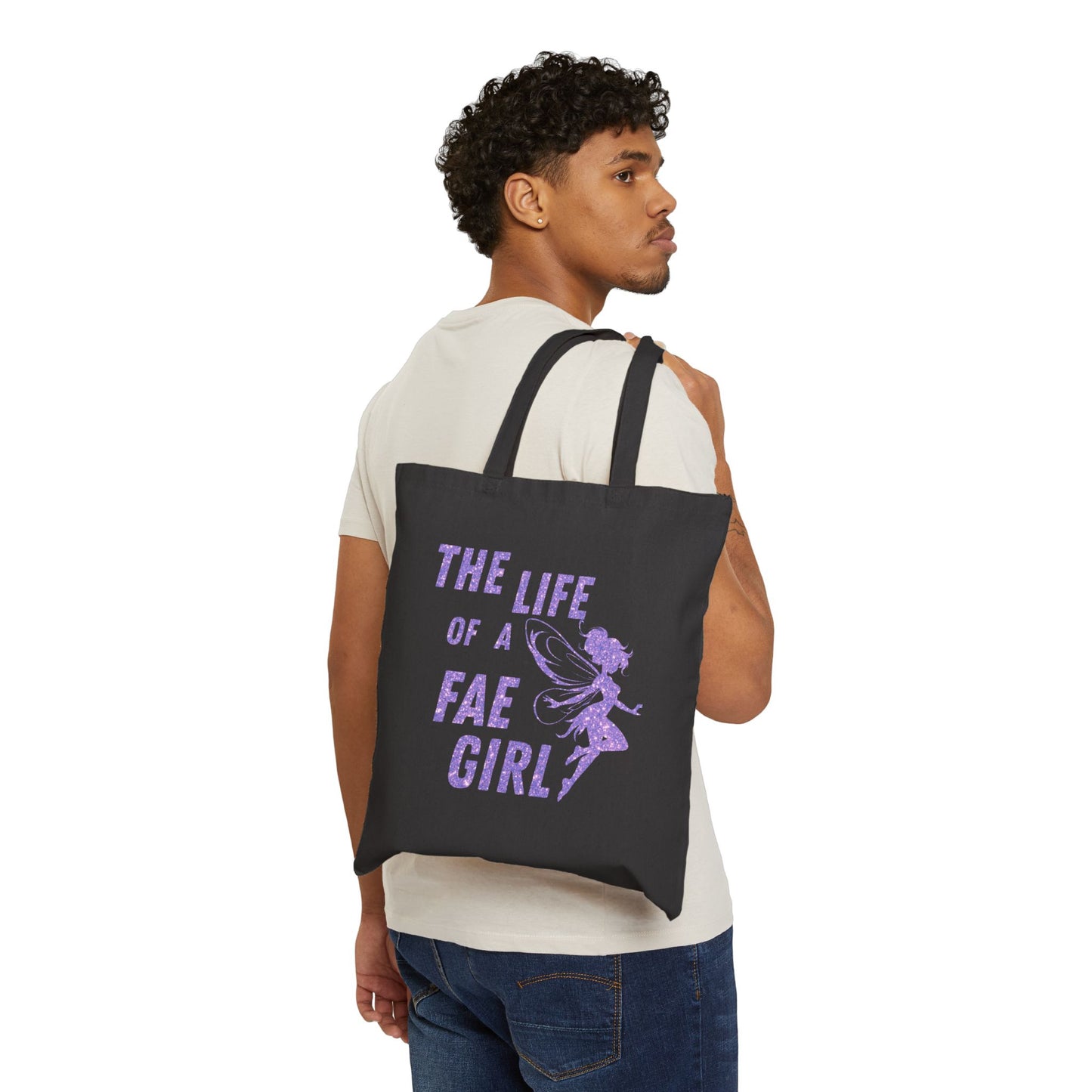 Fae Girl Tote Bag (Purple)