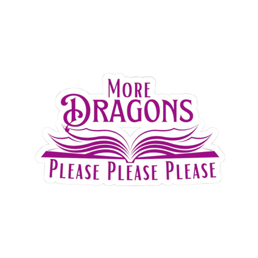 Please: Dragons Sticker